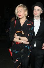 SIENNA MILLER at American Buffalo Press Night in London