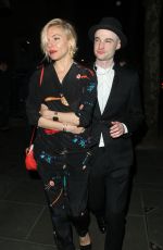 SIENNA MILLER at American Buffalo Press Night in London