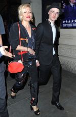 SIENNA MILLER at American Buffalo Press Night in London