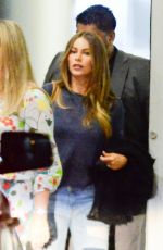 SOFIA VERGARA at Airport in Miami 04/19/2015