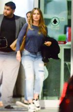SOFIA VERGARA at Airport in Miami 04/19/2015