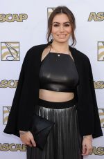 SOPHIE SIMMONS at 2015 Ascap Pop Music Awards in Los Angeles