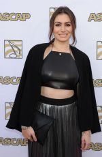 SOPHIE SIMMONS at 2015 Ascap Pop Music Awards in Los Angeles