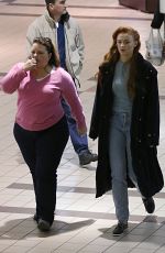 SOPHIE TURNER on the Set of X-men: Apocalypse in Montreal