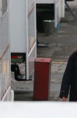 SOPHIE TURNER on the Set of X-men: Apocalypse in Montreal
