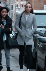 SOPHIE TURNER Out and About in Montreal 04/23/2015