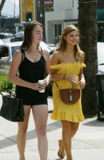 STEFANIE SCOTT Shopping at Farmers Market in Hollywood