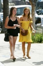 STEFANIE SCOTT Shopping at Farmers Market in Hollywood
