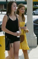 STEFANIE SCOTT Shopping at Farmers Market in Hollywood