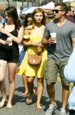 STEFANIE SCOTT Shopping at Farmers Market in Hollywood