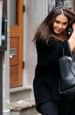 STELLA HUDGENS Out and About in New York 04/14/2015