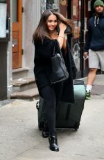 STELLA HUDGENS Out and About in New York 04/14/2015