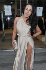 STEPHANIE DAVIS Arrives at Pretty Green Store Launch in Manchester