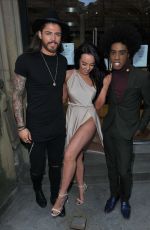 STEPHANIE DAVIS, RHIAN SUGDEN and STEPHANIE WARING at Avalanche Restaurant in Manchester