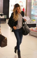 SYLVIE VAB DER VAART at Aiport in Cologne 04/11/2015