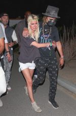 TARA REID at Neon Carnival at Coachella Music Festival