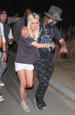 TARA REID at Neon Carnival at Coachella Music Festival