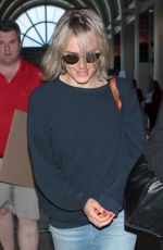 TAYLOR SCHILLING Arrives at LAX Airport in Los Angeles 004/25/2015