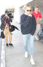 TAYLOR SCHILLING Arrives at LAX Airport in Los Angeles 004/25/2015