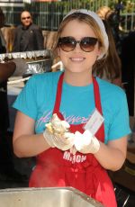 TAYLOR SPREITLER at Los Angeles Mission Easter Event