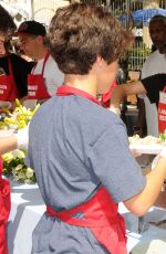 TAYLOR SPREITLER at Los Angeles Mission Easter Event