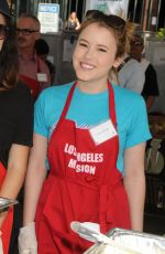 TAYLOR SPREITLER at Los Angeles Mission Easter Event