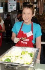 TAYLOR SPREITLER at Los Angeles Mission Easter Event