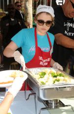 TAYLOR SPREITLER at Los Angeles Mission Easter Event