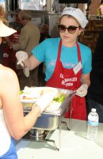 TAYLOR SPREITLER at Los Angeles Mission Easter Event