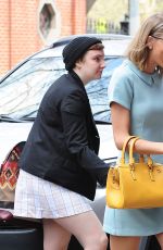 TAYLOR SWIFT and LENA DUNHAM Out and About in New York