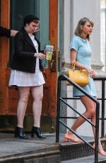 TAYLOR SWIFT and LENA DUNHAM Out and About in New York