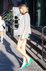 TAYLOR SWIFT Out and About in New York 04/18/2015
