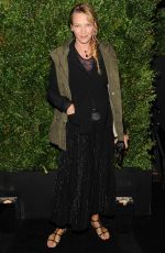 UMA THURMAN at Chanel Dinner at Tribeca Film Festival in New York