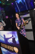 VAESSA HUDGENS at Guitar Hero Live Launch by Activision at Best Buy Theater in New York