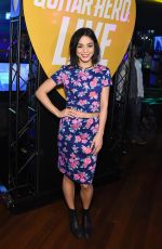 VAESSA HUDGENS at Guitar Hero Live Launch by Activision at Best Buy Theater in New York