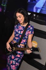 VAESSA HUDGENS at Guitar Hero Live Launch by Activision at Best Buy Theater in New York