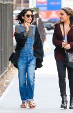 VANESSA and STELLA HUDGENS Out and About in New York