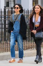 VANESSA and STELLA HUDGENS Out and About in New York