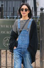 VANESSA and STELLA HUDGENS Out and About in New York