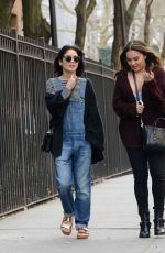 VANESSA and STELLA HUDGENS Out and About in New York