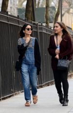 VANESSA and STELLA HUDGENS Out and About in New York