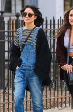 VANESSA and STELLA HUDGENS Out and About in New York