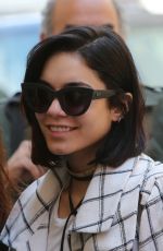 VANESSA HUDGENS Arrives at Neil Simon Theatre in New York 04/22/2015