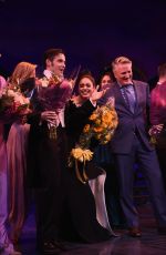 VANESSA HUDGENS at Curtain Call at Gigi Broadway Opening Night in New York 