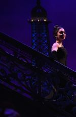 VANESSA HUDGENS at Curtain Call at Gigi Broadway Opening Night in New York 