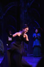 VANESSA HUDGENS at Curtain Call at Gigi Broadway Opening Night in New York 