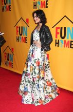 VANESSA HUDGENS at Fun Home Broadway Opening Performance in New York