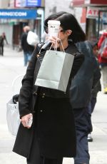 VANESSA HUDGENS Leaves Gemini Beauty Salon in New York