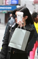 VANESSA HUDGENS Leaves Gemini Beauty Salon in New York