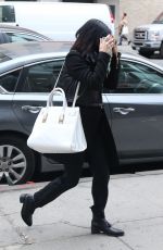 VANESSA HUDGENS Leaves Gemini Beauty Salon in New York